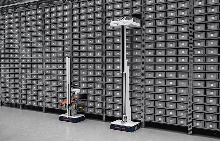 Brightpick lanza un robot de almacén que alcanza estantes de 6m 🤖📦