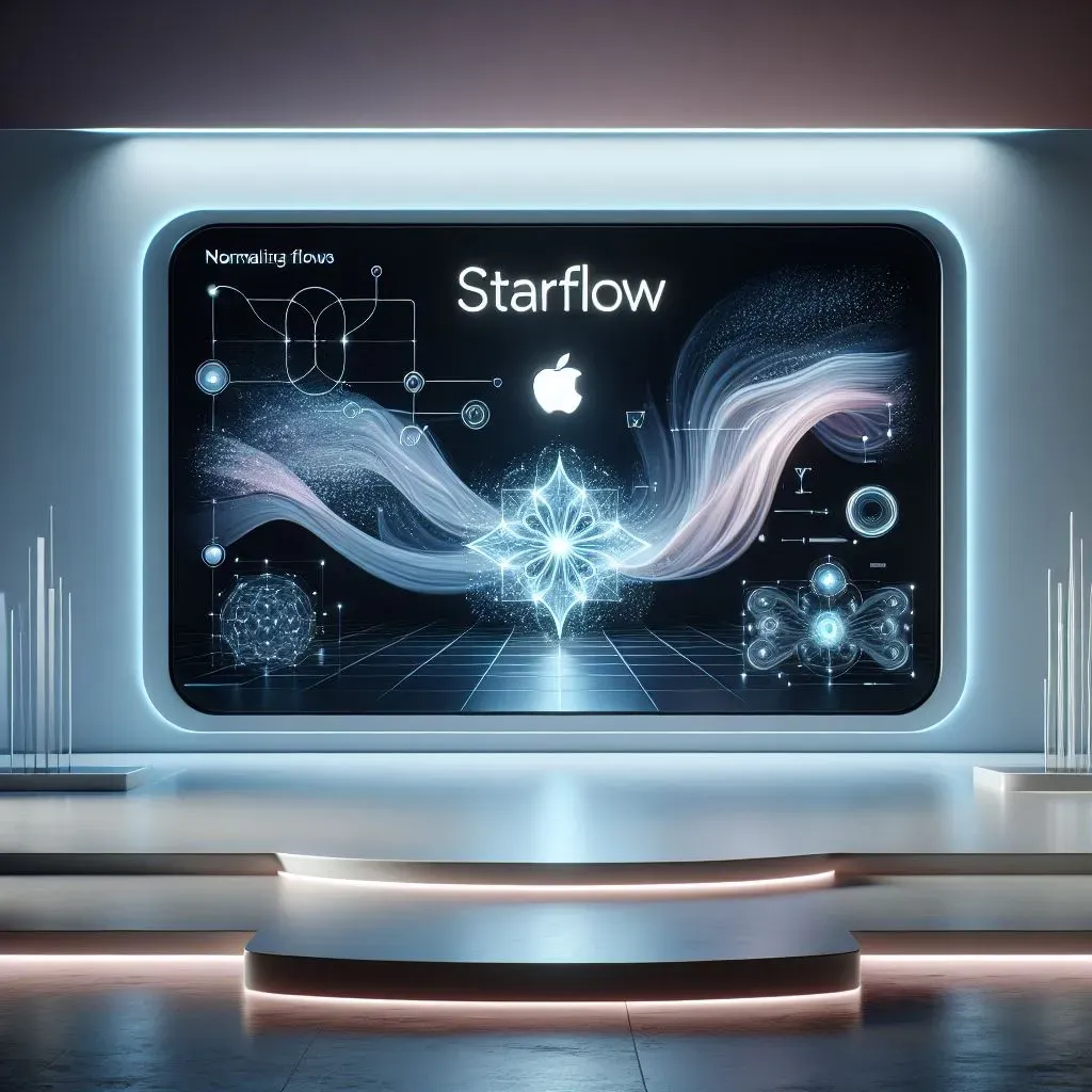 Apple presenta STARFlow: nueva IA para generación eficiente de imágenes