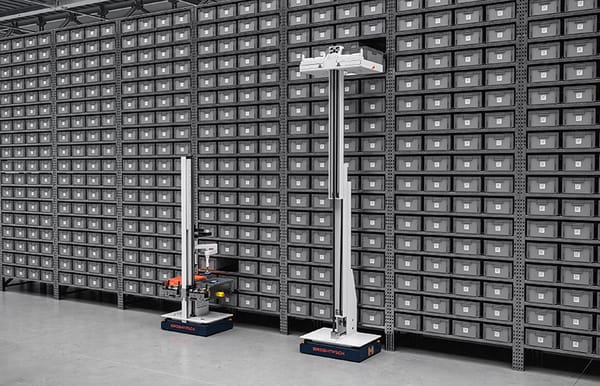 Brightpick lanza un robot de almacén que alcanza estantes de 6m 🤖📦