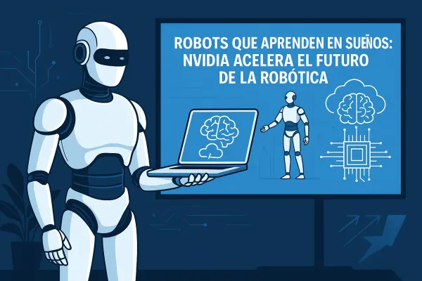 Robots que aprenden en sueños: Nvidia acelera el futuro de la robótica