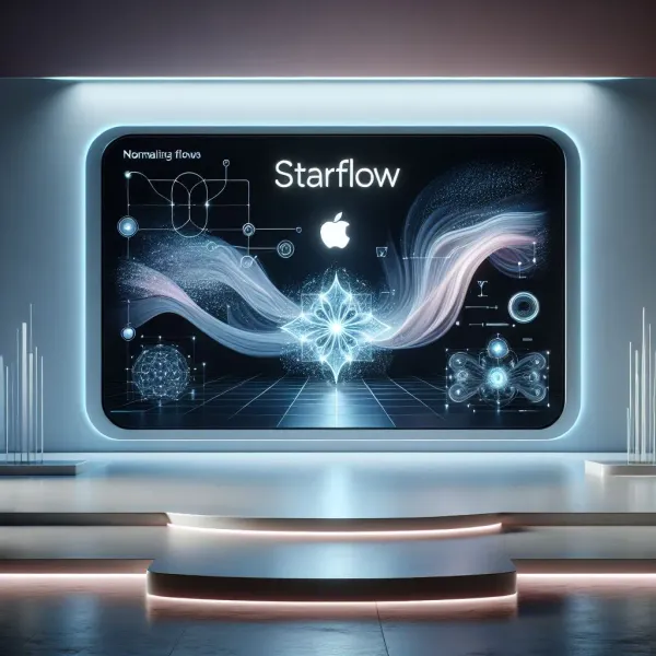 Apple presenta STARFlow: nueva IA para generación eficiente de imágenes